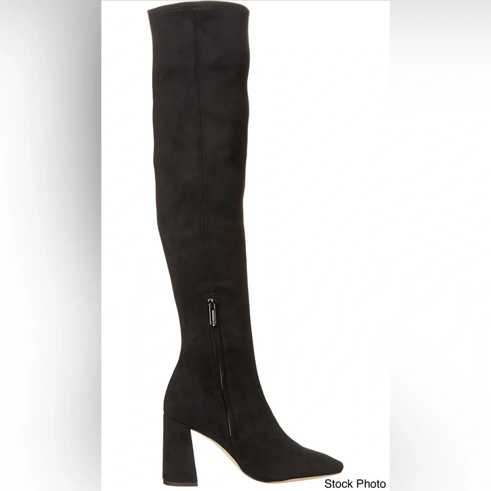 Sam Edelman Women's Cosette Over-The-Knee Boot Black Size 8.5